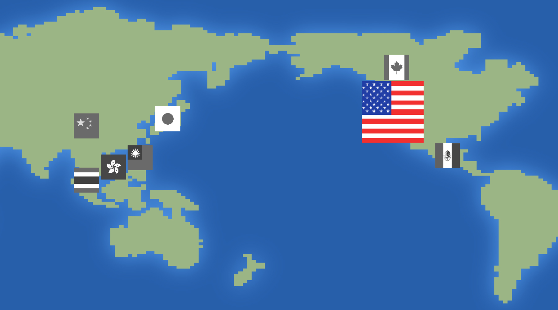 アメリカアーティストマップ