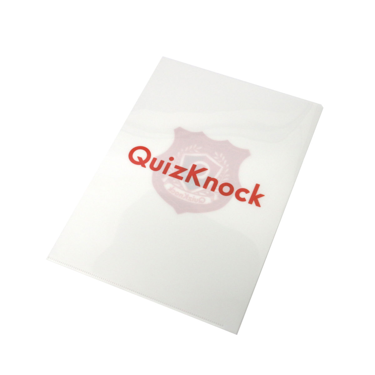 QuizKnock(クイズノック) A4クリアファイル（エンブレム 